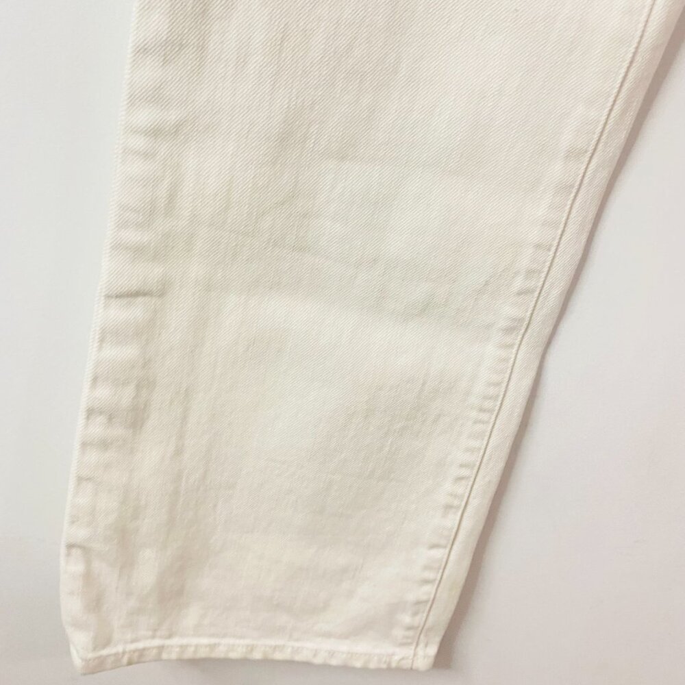 Nili Lotan White Boot Cut Denim — Sculptural Ease from NYC (Size 28) - Picture 7 of 17